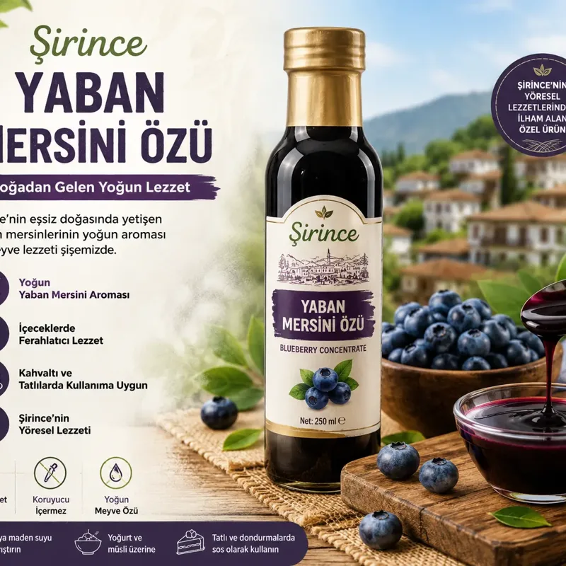 Şirince Yaban Mersini Özü